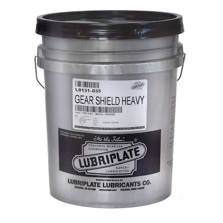 Gear Shield Heavy, 35 Lb Pail, Medium Density Open Gear Grease